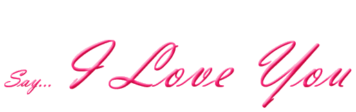 Say I Love You