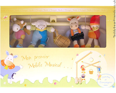 Doudou Et Compagnie Baby Musical Mobile