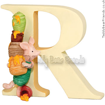 Border Fine Arts Classic Winnie the Pooh Alphabet Letter R