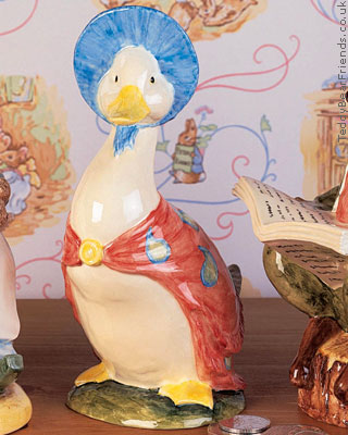 Border Fine Arts Jemima Puddle-duck Money Box