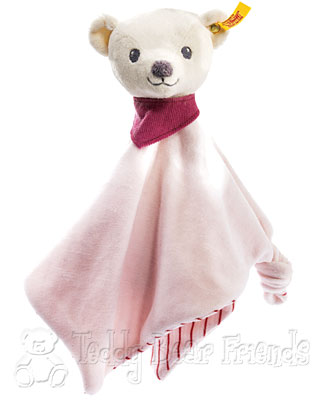 Steiff Baby Knuffi Girls Teddy Bear Comforter