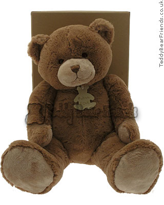Histoire d'Ours Large Soft Brown Bear