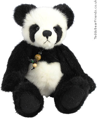 Charlie Bears Little Panda Bear Bamboo