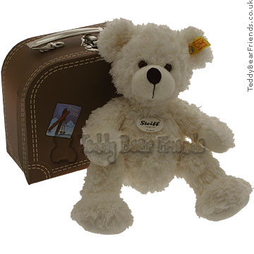 Steiff Lotte Teddy Bear in Suitcase