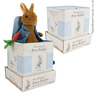 Rainbow Designs Peter Rabbit Jack In The Box