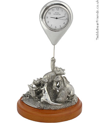 Royal Selangor Pewter Winnie The Pooh Clock