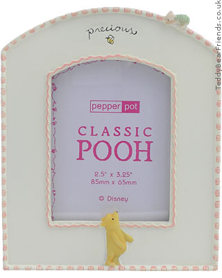 Pepperpot Pooh Baby Girl Picture Frame