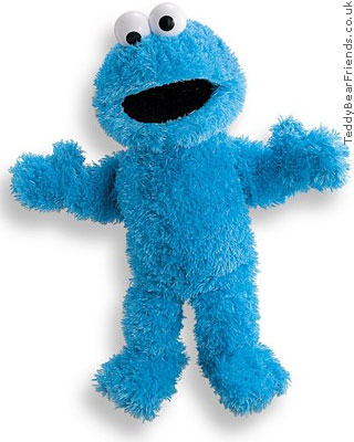 Gund Sesame Street Cookie Monster Full Puppet