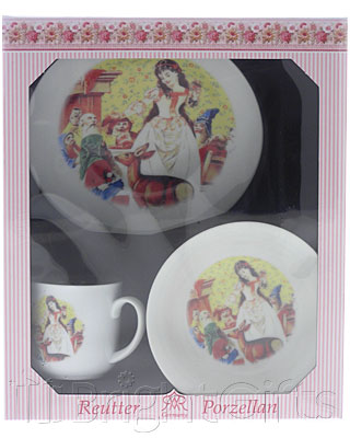 Reutter Porcelain Snow White and Seven Dwarves Nursery Set