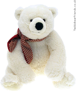 Gund White Christmas Bear