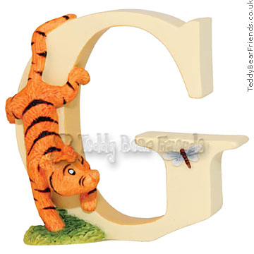 Border Fine Arts Winnie the Pooh Alphabet Letter G