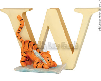 Border Fine Arts Winnie the Pooh Alphabet Letters W