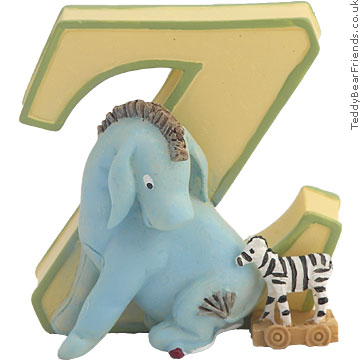 Pepperpot Winnie The Pooh Alphabet Z