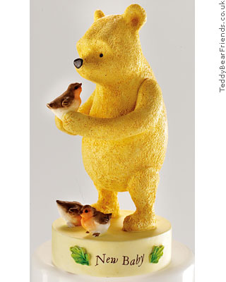 Winnie The Pooh New Baby Border Fine Arts Winnie The Pooh New Baby
