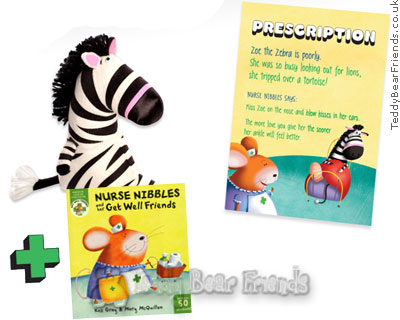 Get Well Friends Zoe Zebra and Whos Poorly Too Book