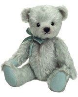 Antique Blue Nostalgic Teddy Bear