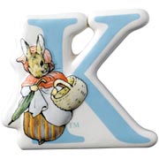 Beatrix Potter Mrs Rabbit Letter K