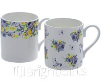 Roy Kirkham Floral Coffee Mugs