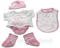 Baby Girl Outfit For Teddy Bears