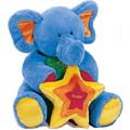 Tutti Frutti plush musical elephant by Baby Gund