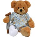 Broken Leg Bear by Steiff
