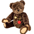 Jointed Bear With Growler by Hermann Teddy Original