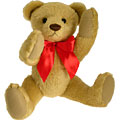 Clemens Spieltiere Old Fashioned Teddy Bear with Growler