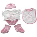 Baby Girl Outfit For Teddy Bears